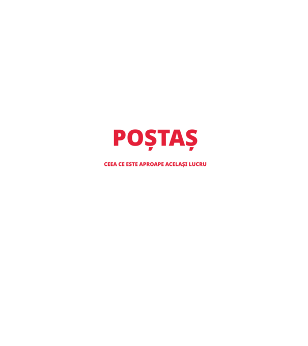 Supererou poştaş model negru pe tricou