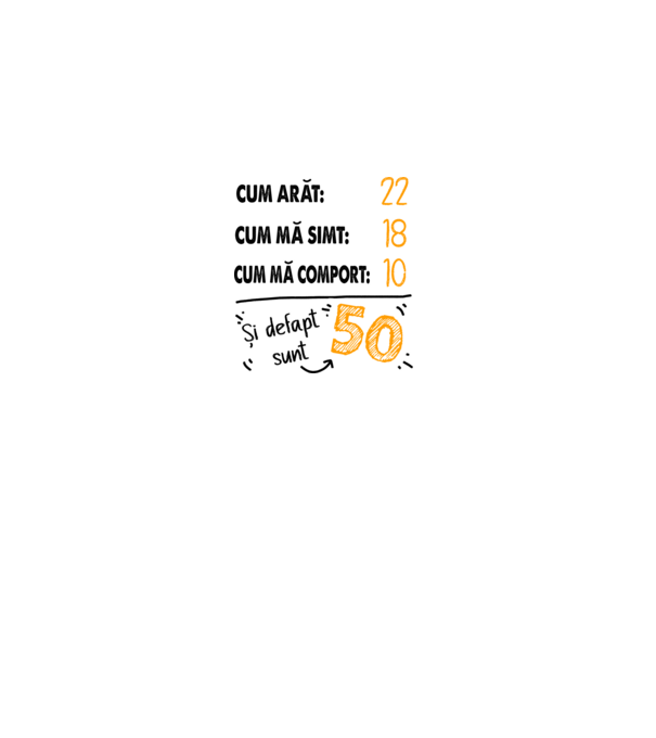 Aspect, senzație, comportament 50 Alb model nisipiu pe tricou