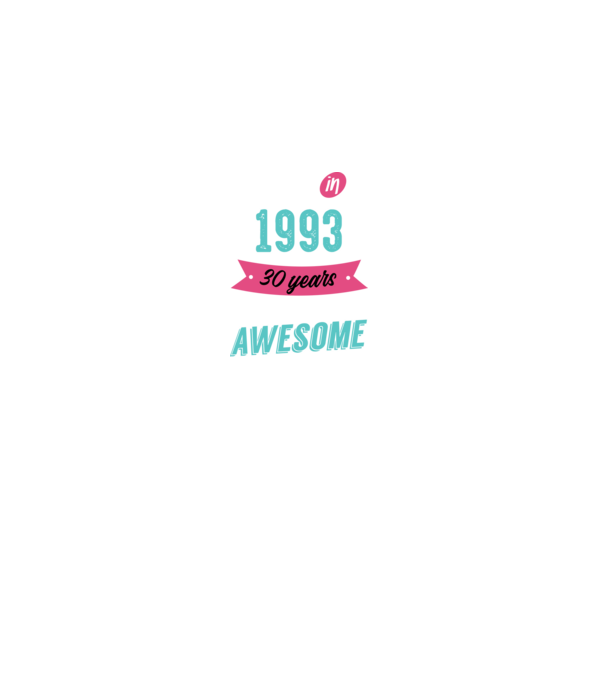 MADE IN 1993 model negru pe tricou