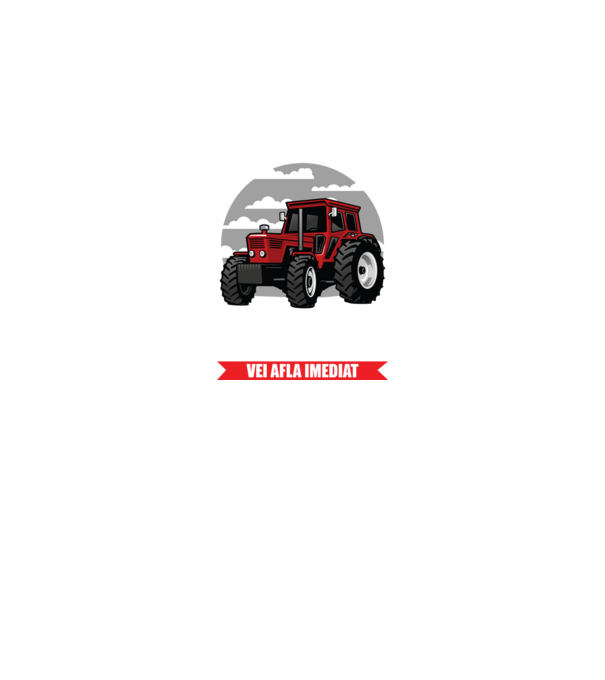 există viață după moarte? Dacă îmi strici tractorul, vei afla imediat model negru pe tricou