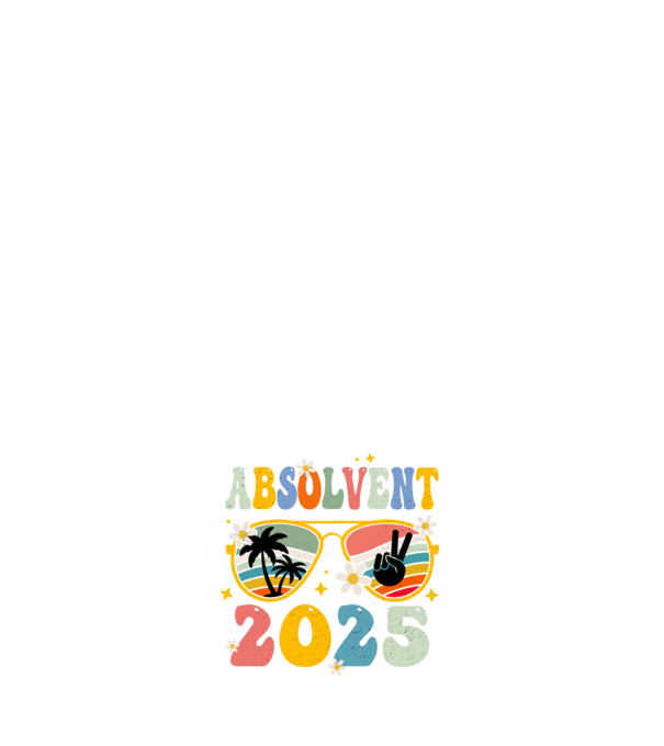 Absolvent 2025 model albastru închis pe tricou