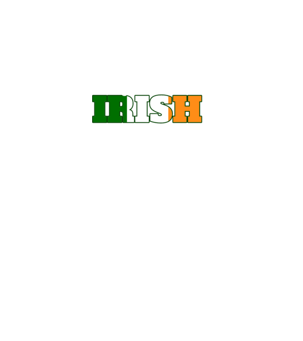 Everyone is irish flag model negru pe tricou
