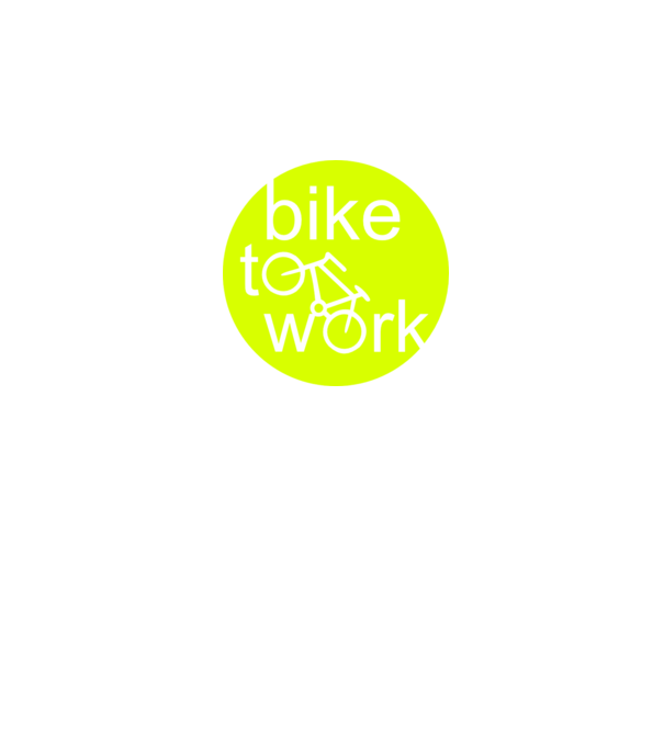 bike to work model negru pe tricou