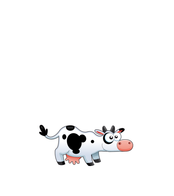 Cow model albastru închis pe tricou