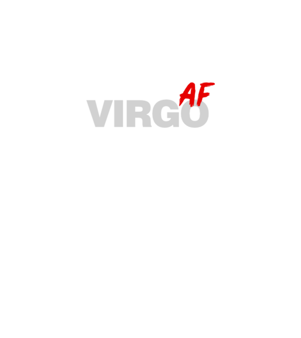 VIRGO as fuck model negru pe tricou