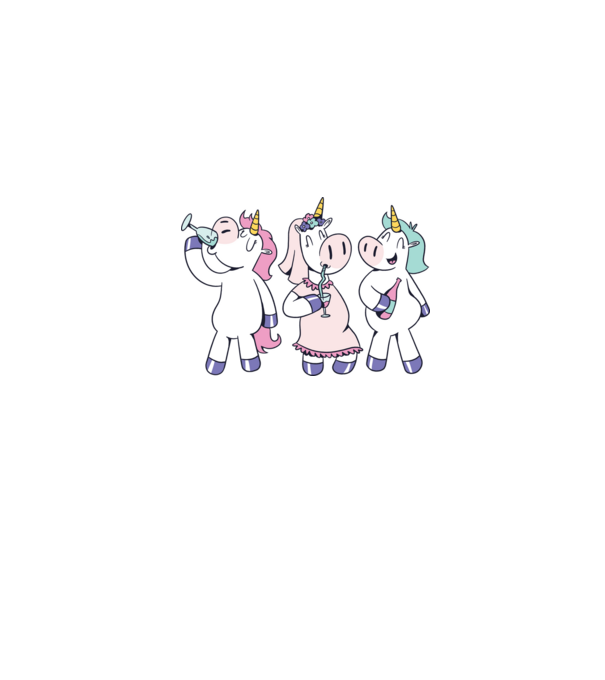 unicorn Bachelorette model gri pe tricou