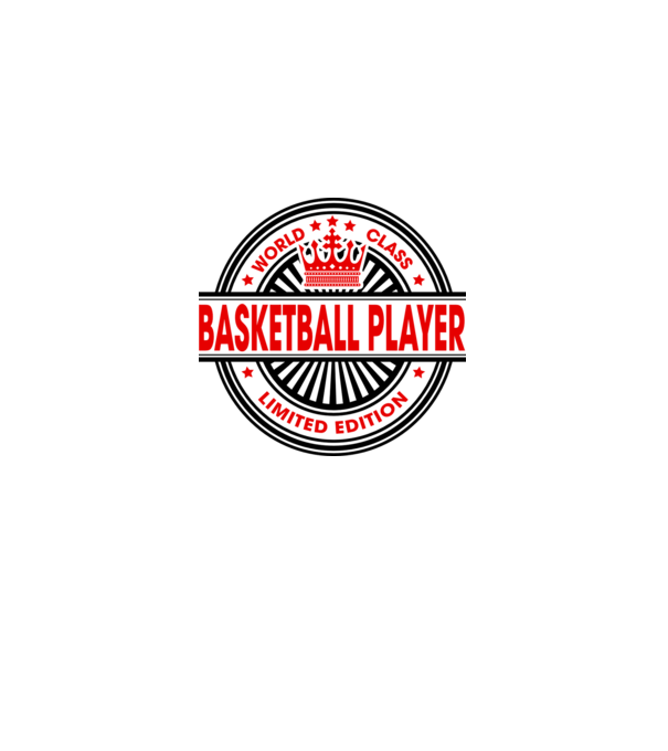 World class BACHETBALIST model alb pe tricou