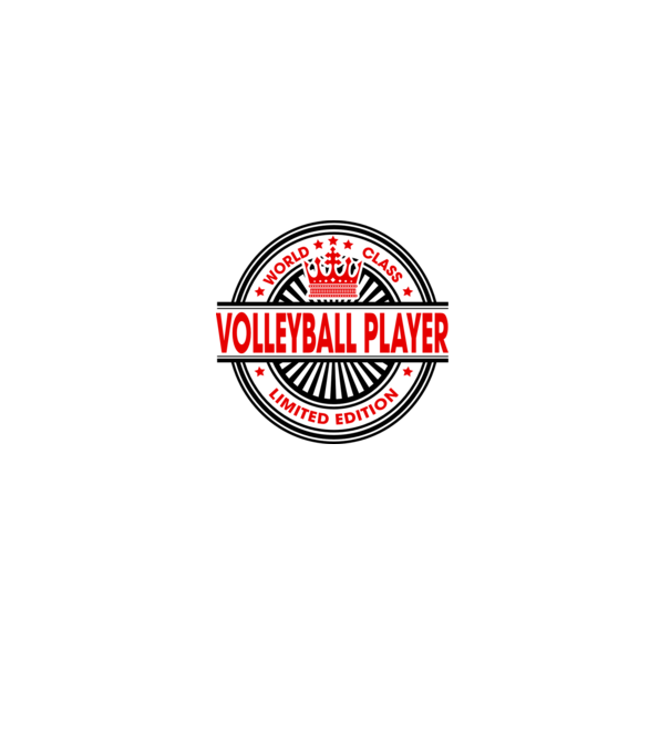 World class VOLEIBALIST model alb pe tricou