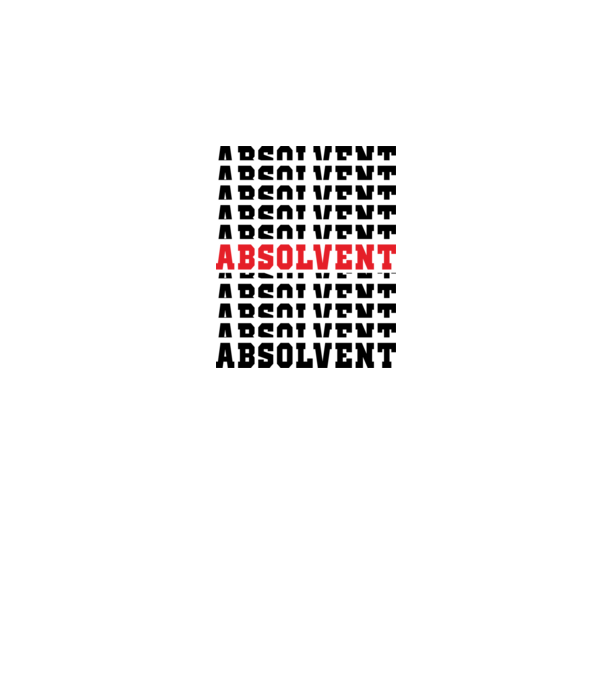 absolvent 2022 model alb pe tricou