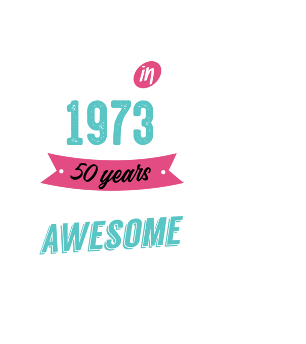 MADE IN 1973 model negru pe tricou