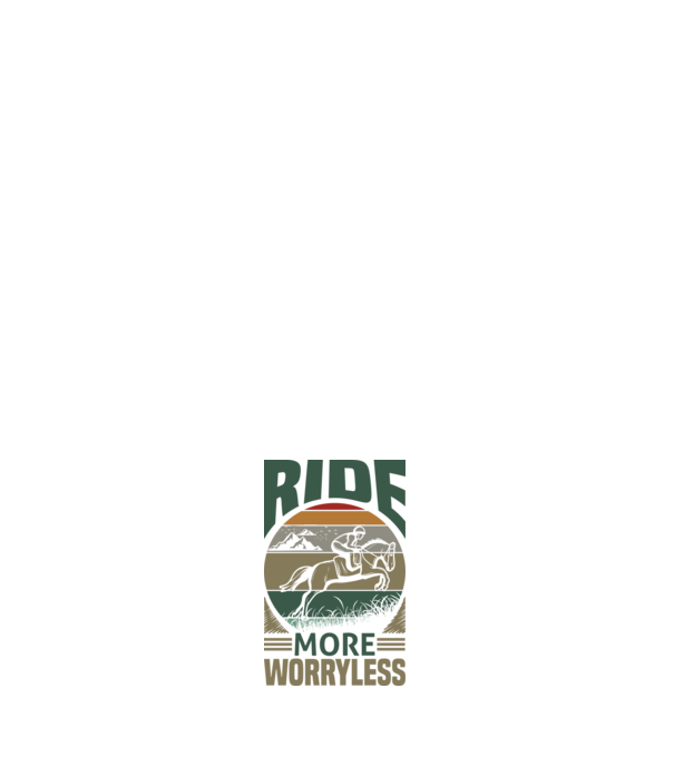ride more model alb pe tricou