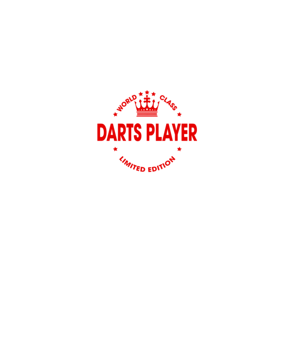 World class DARTS model negru pe tricou