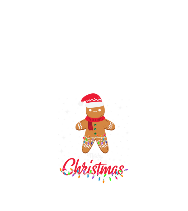 Merry christmas cookie model negru pe tricou