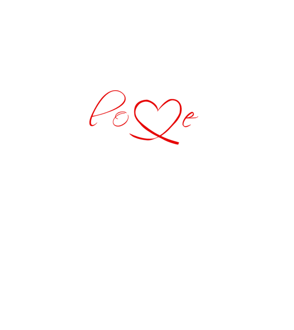 Love Valentines day model negru pe tricou