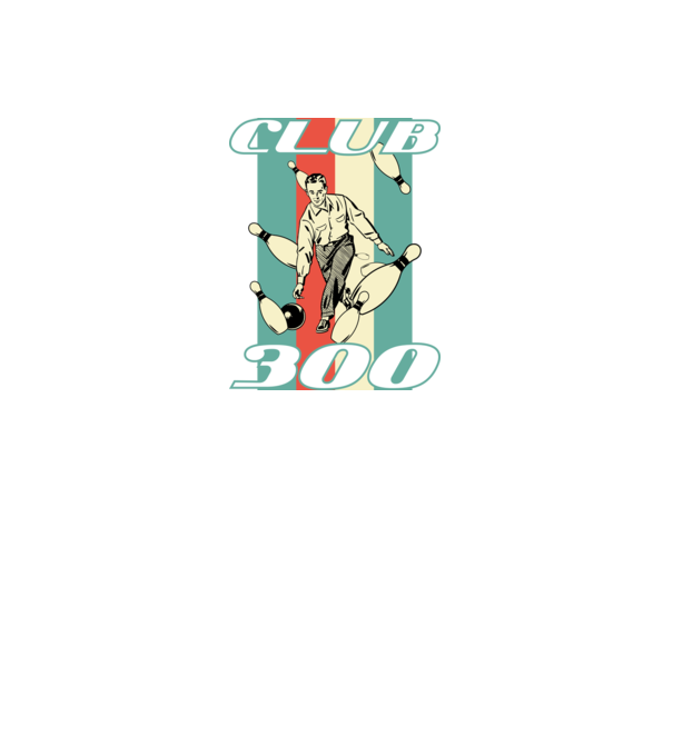 club300 model negru pe tricou