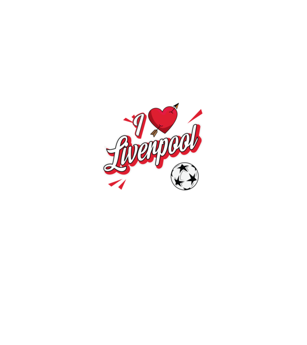 Popart Liverpool model negru pe tricou