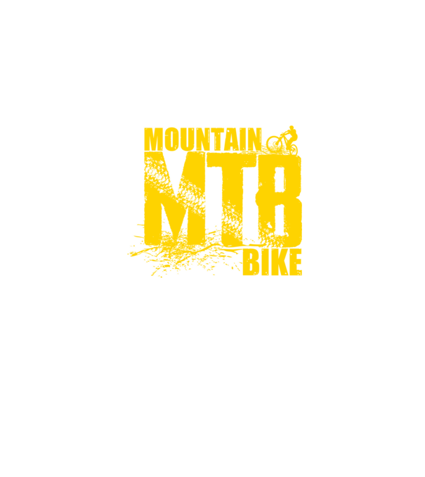 MTB model albastru jeanși pe tricou