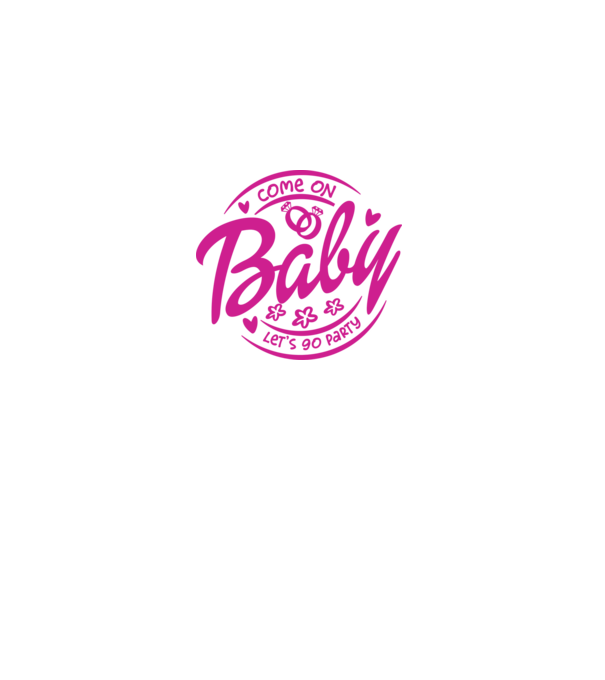Bride Barbies Baby lets go party model alb pe tricou