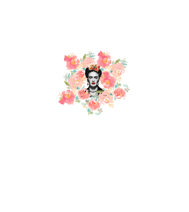 Frida Kahlo 2 model alb pe tricou