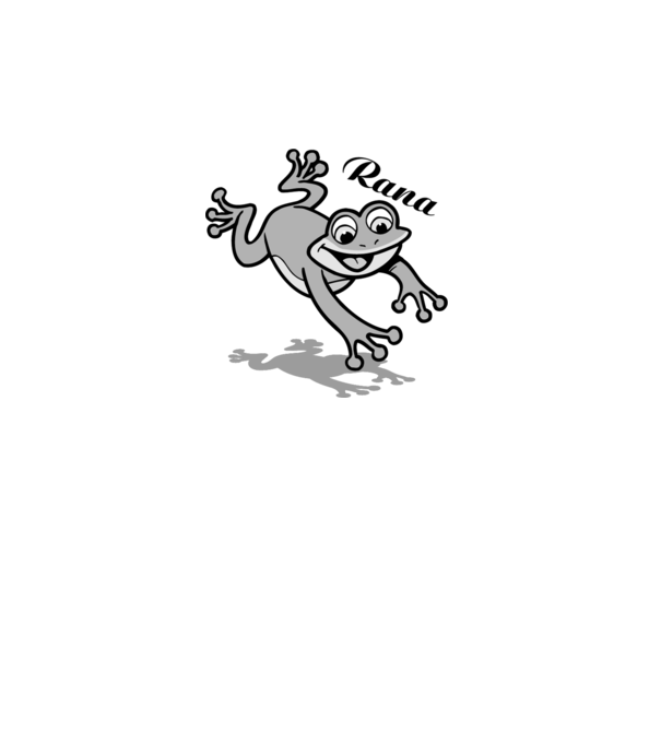 Frog model gri pe tricou