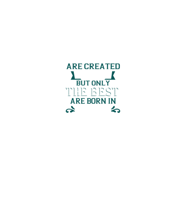 All men created equal but only the beat are born in july model gri închis pe tricou