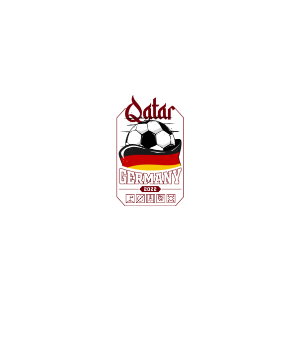 Qatar teams Germany model negru pe tricou