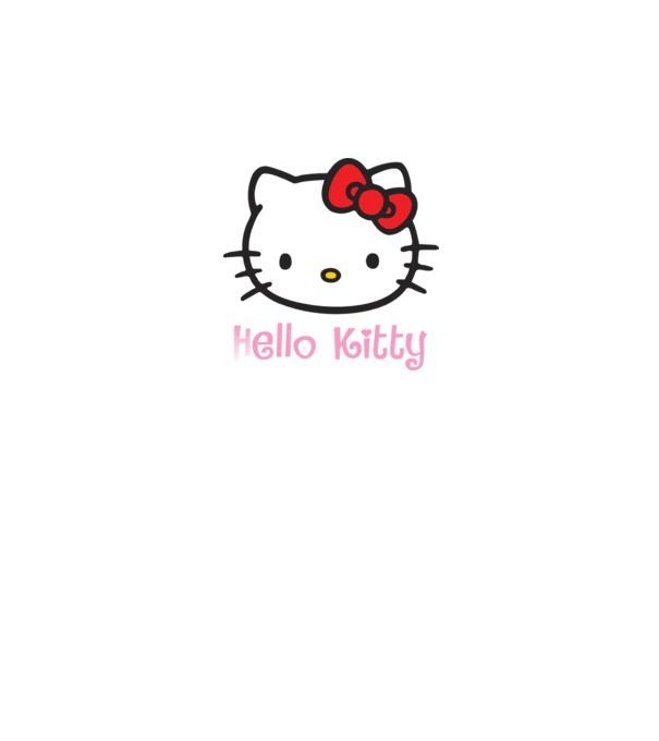 Hello Kitty model roșu pe tricou