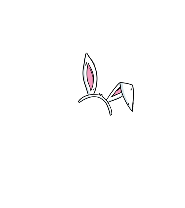 Primul nostru Paște împreună model alb pe tricou