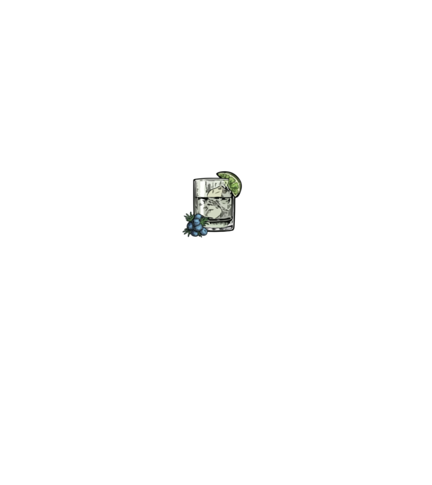 Let the fun be gin model negru pe tricou