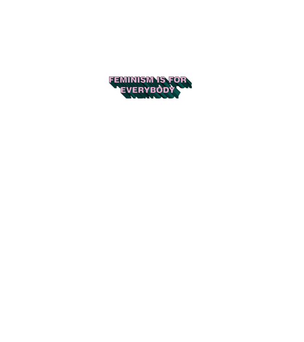 Feminismul este pentru toată lumea model negru pe tricou