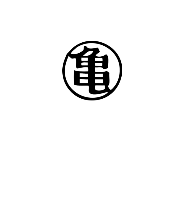 Dragon Ball Z logo model negru pe tricou