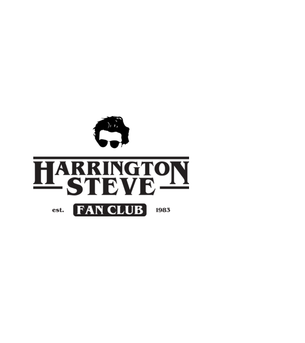 steve harrington fan club model albastru deschis pe tricou