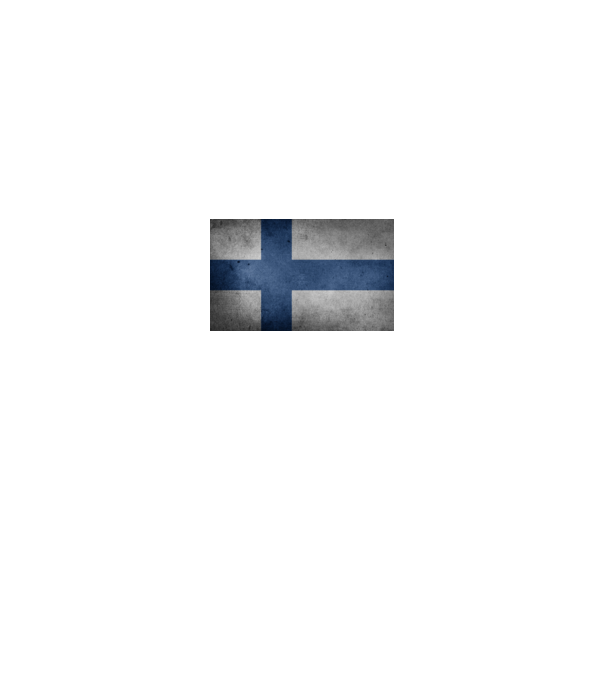 FINLAND model negru pe tricou