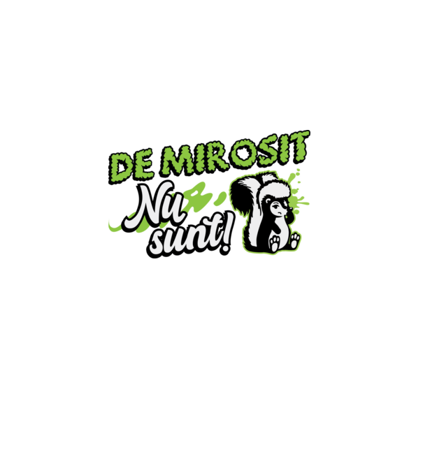 De mirosit nu sunt model negru pe tricou