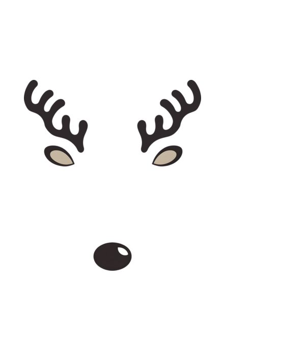 Dar eu o fac crăciun chiar căprioară Negru model negru pe tricou