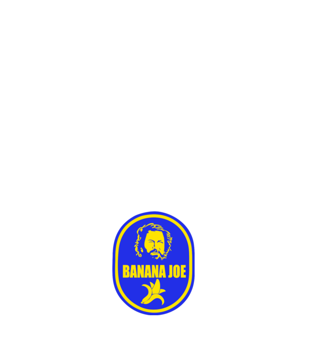 Banana Joe model roșu pe tricou