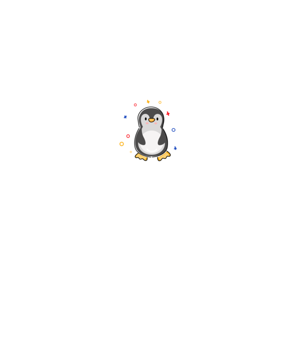 Just a girl who loves Penguins white model turcoaz pe tricou