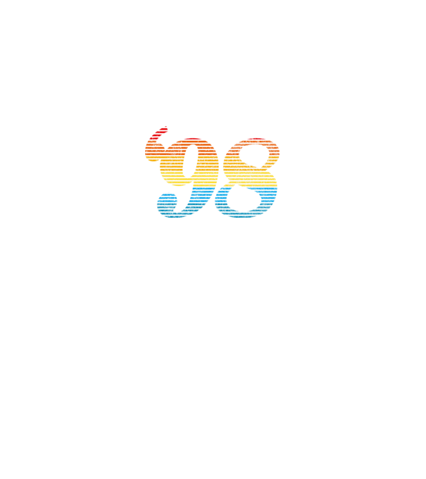 Retro Birthday 1998 model gri pe tricou