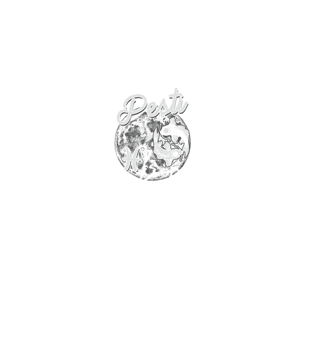 Zodiac bărbat PEȘTI retro model negru pe tricou