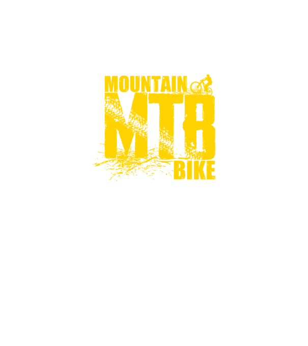 MTB model negru pe tricou