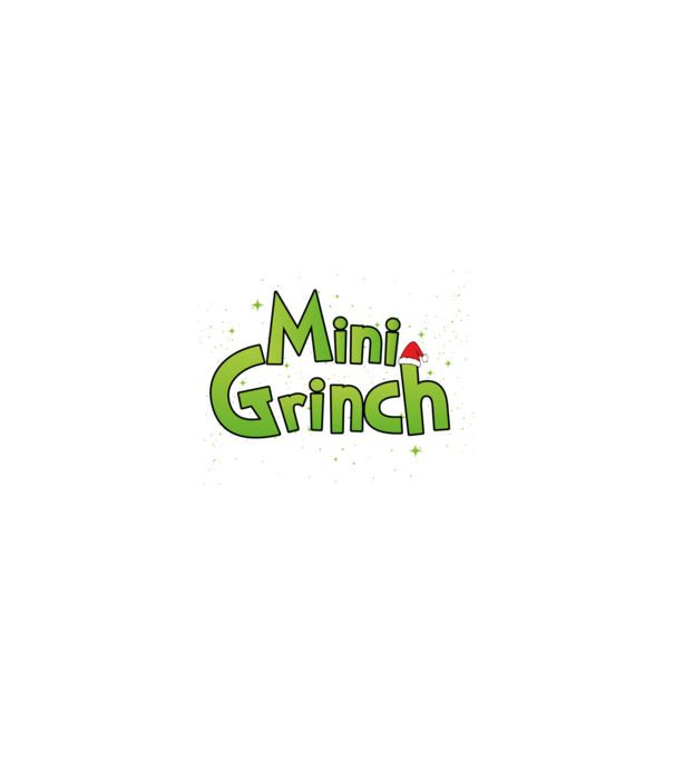 Grinch Family Mini Grinch model nisipiu pe tricou
