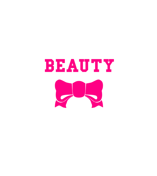 beauty model alb pe tricou