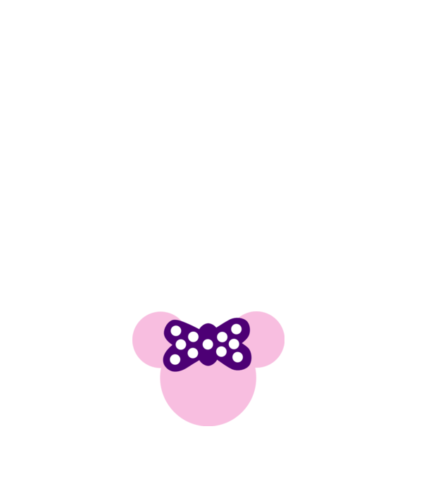 Minnie model negru pe tricou