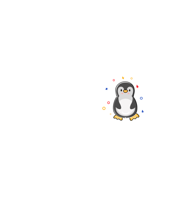 Just a girl who loves Penguins white model galben neon pe tricou
