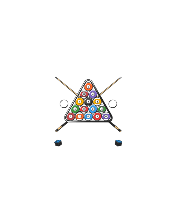 IT WORKED IN MY HEAD Biliard model negru pe tricou