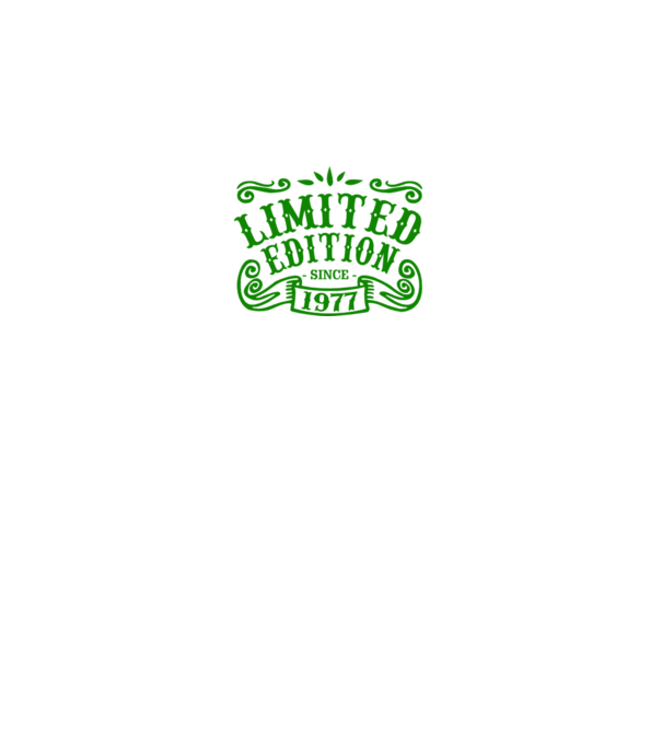 Limited edition 1977 model roșu pe tricou