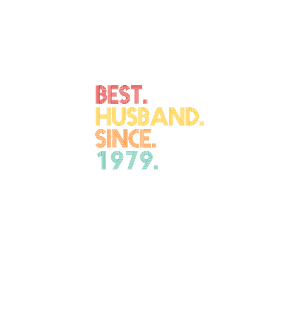 best husband since 1979 retro model negru pe tricou