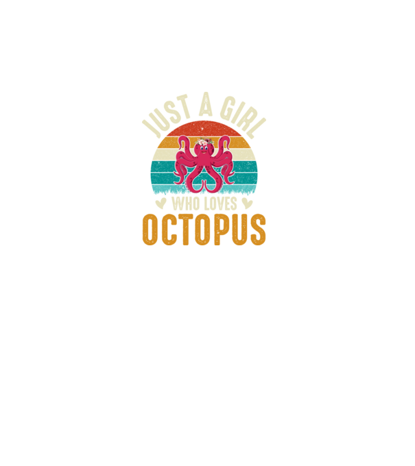 Octopus model turcoaz pe tricou