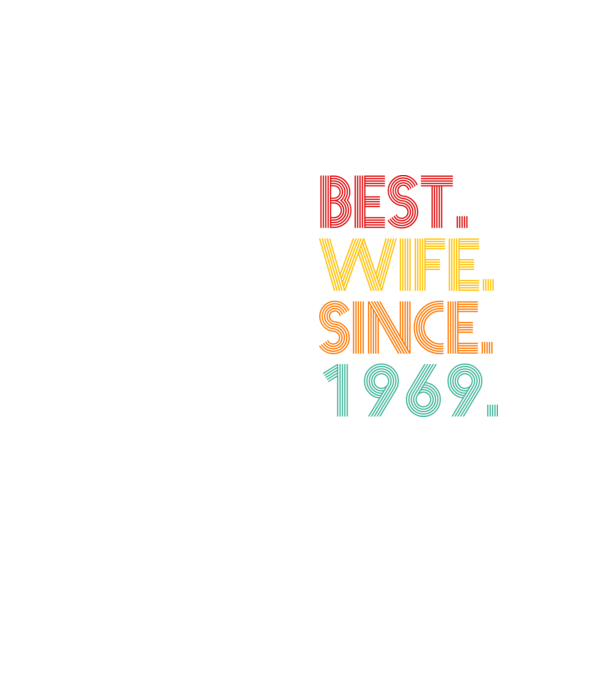 best wife since 1969 retro model galben neon pe tricou