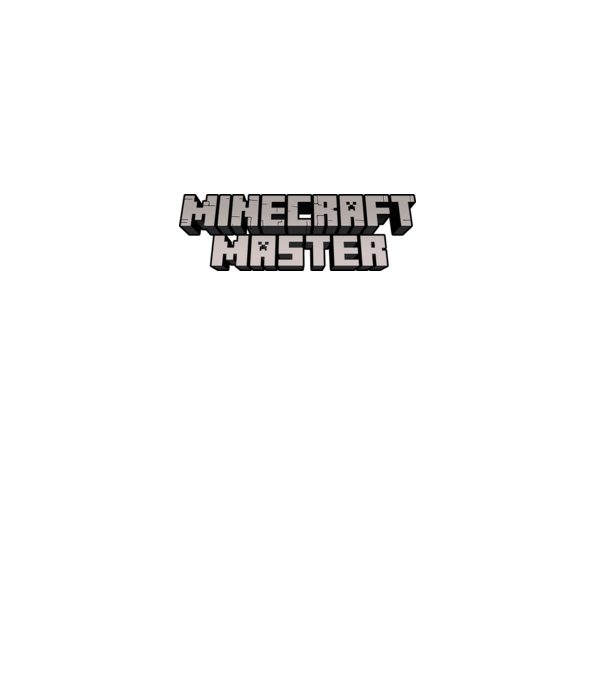 Minecraft Master model verde închis pe tricou